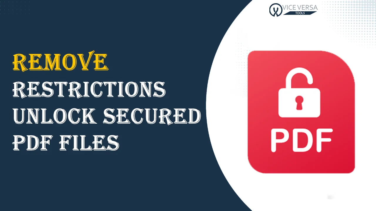 unlock secured pdf files
