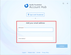 Add Outlook Details